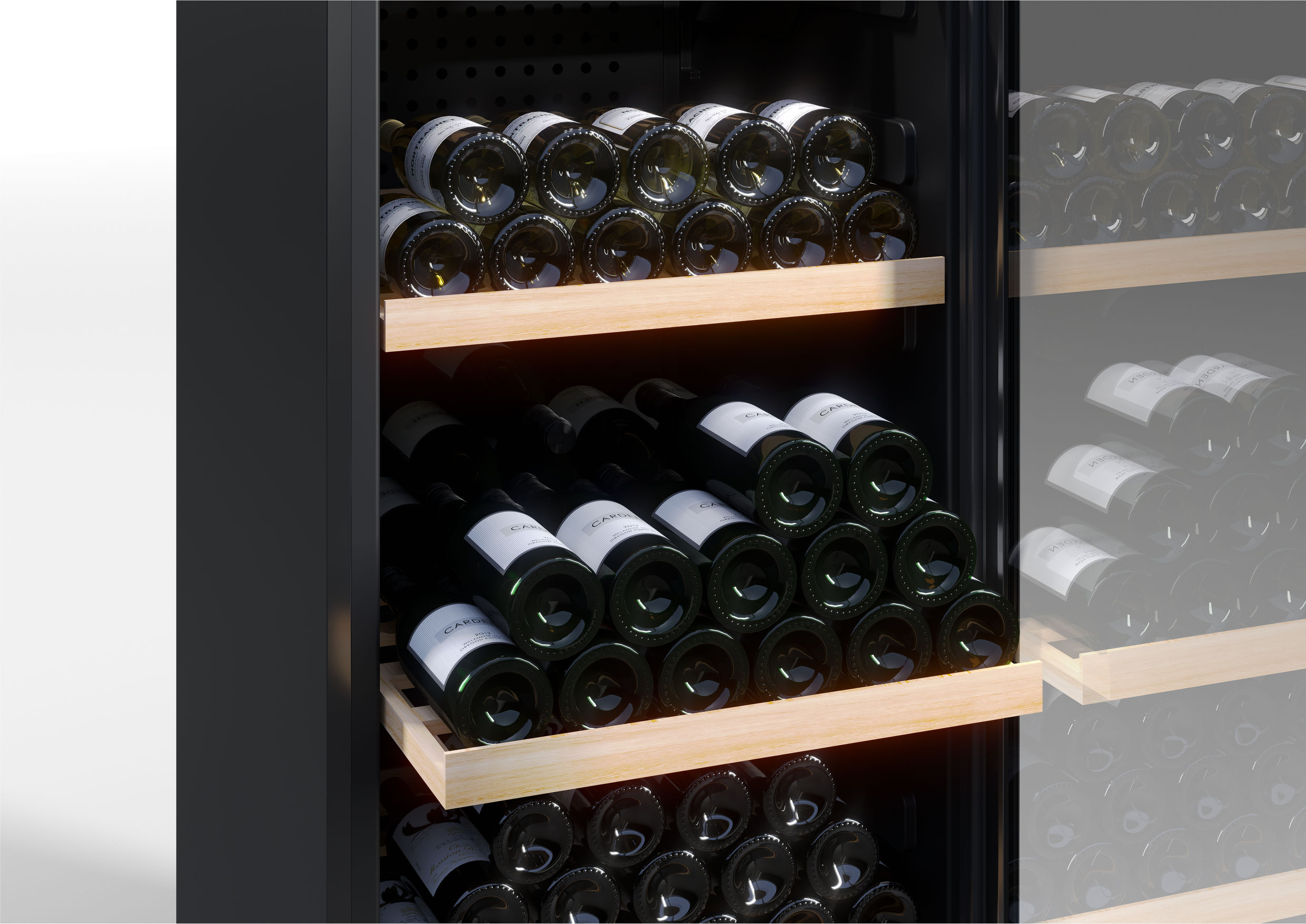 Монотемпературный винный шкаф, LaSommeliere модель CLASSIC194