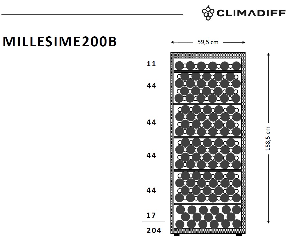 006 MILLESIME200B выкладка