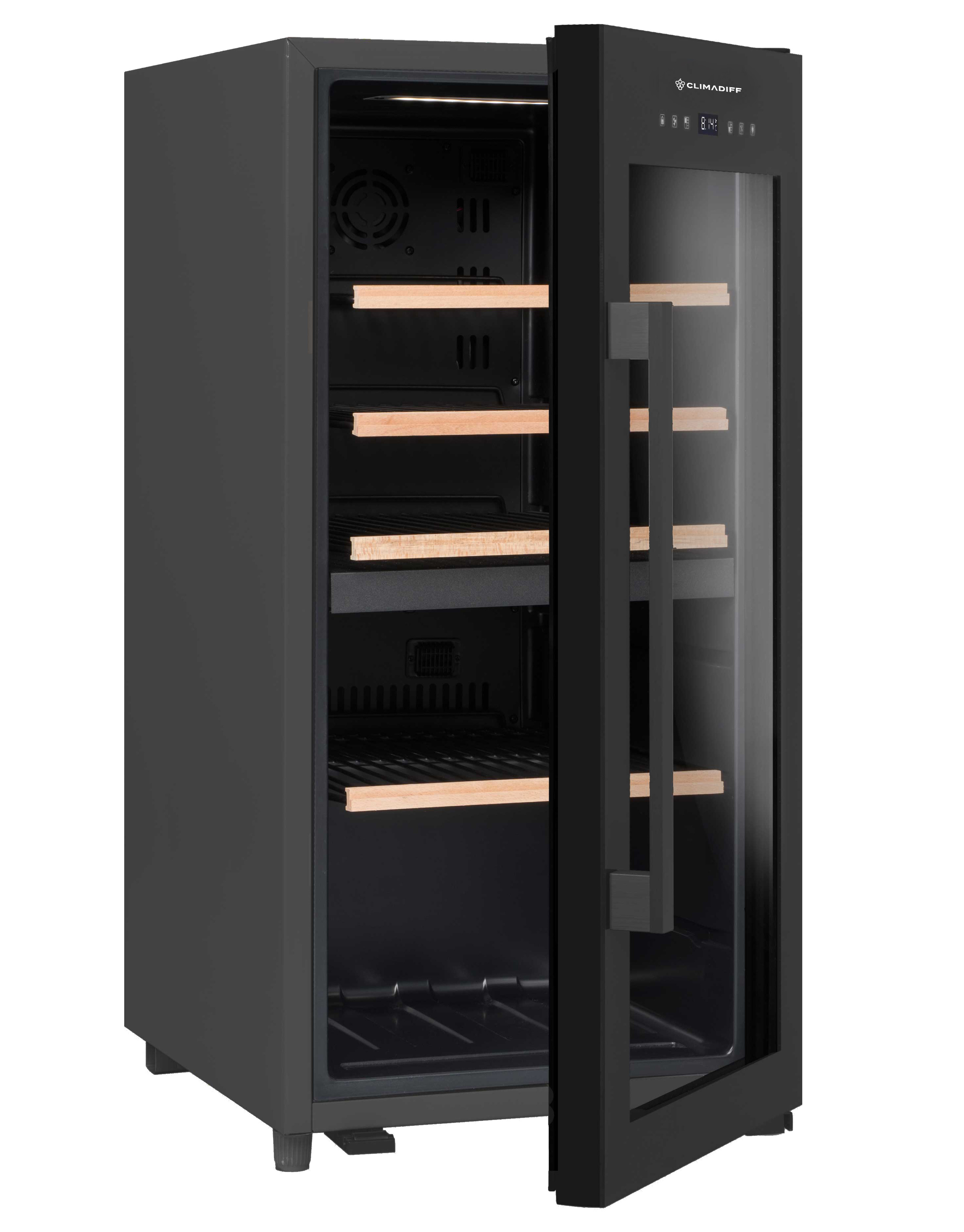 Двухзонный винный шкаф, Climadiff модель CLD40B1