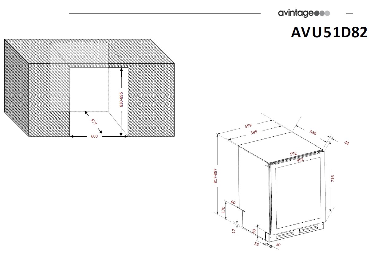 002 AVU51D82 схема установки