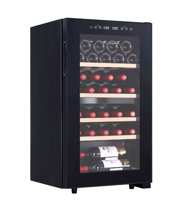 Двухзонный винный шкаф, LaSommeliere модель SLS32DZBLACK с уценкой(20%)№242500061 