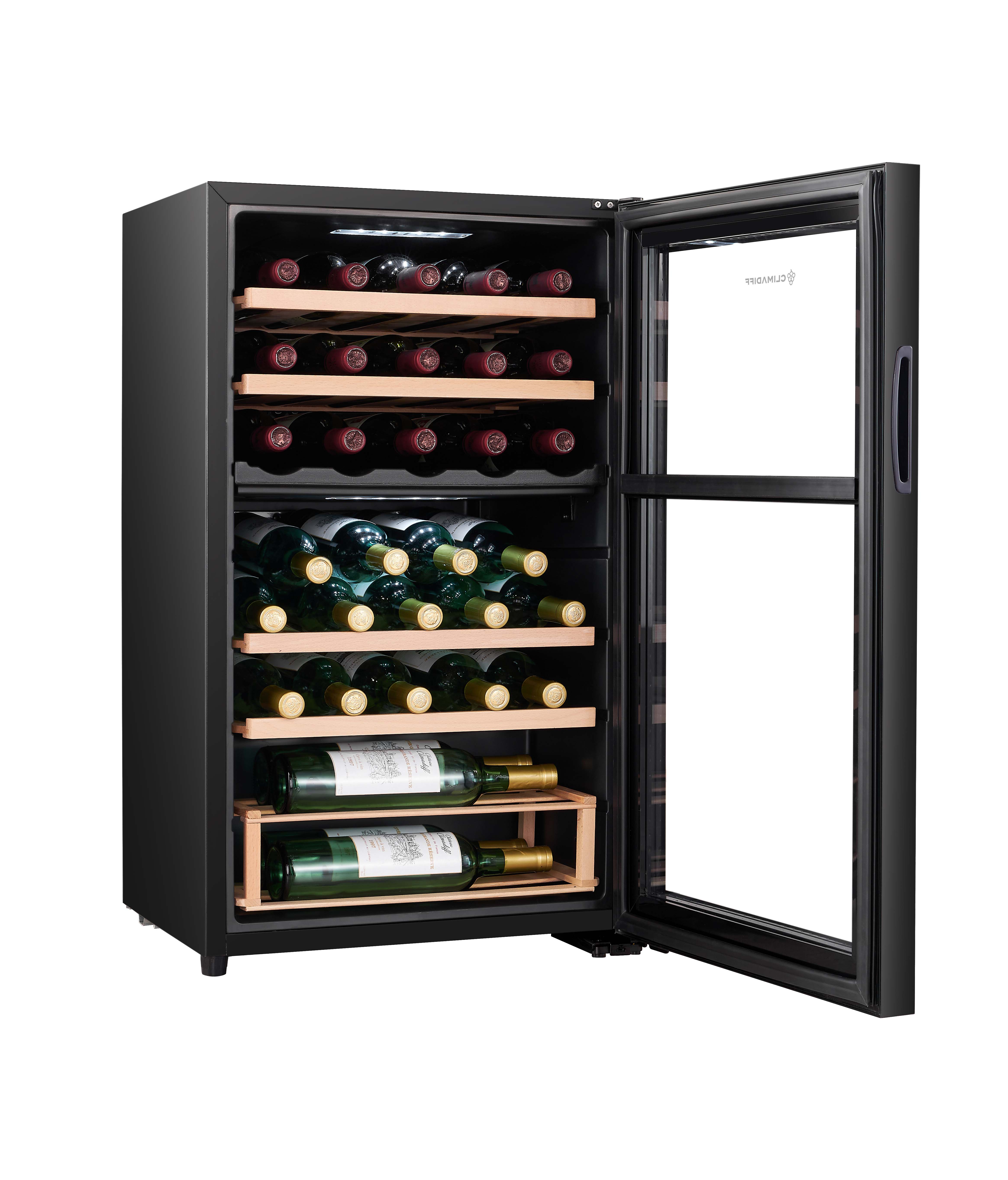 Двухзонный винный шкаф, Climadiff модель CEPAGE33DZ