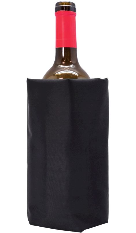 Охладительная рубашка для вина 0,75л. (черная) FIE 1202