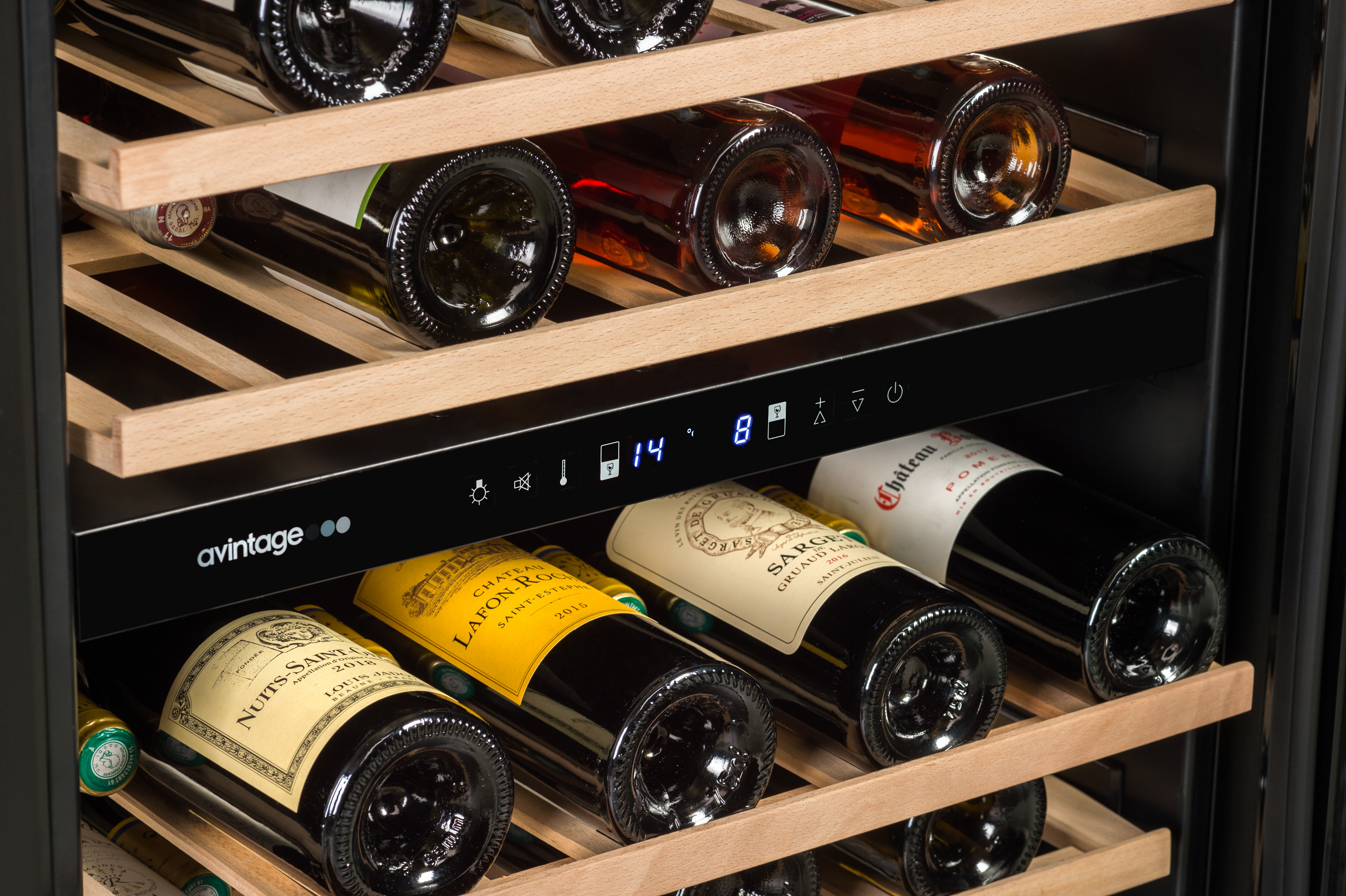Двухзонный винный шкаф, Avintage модель AVU51D82