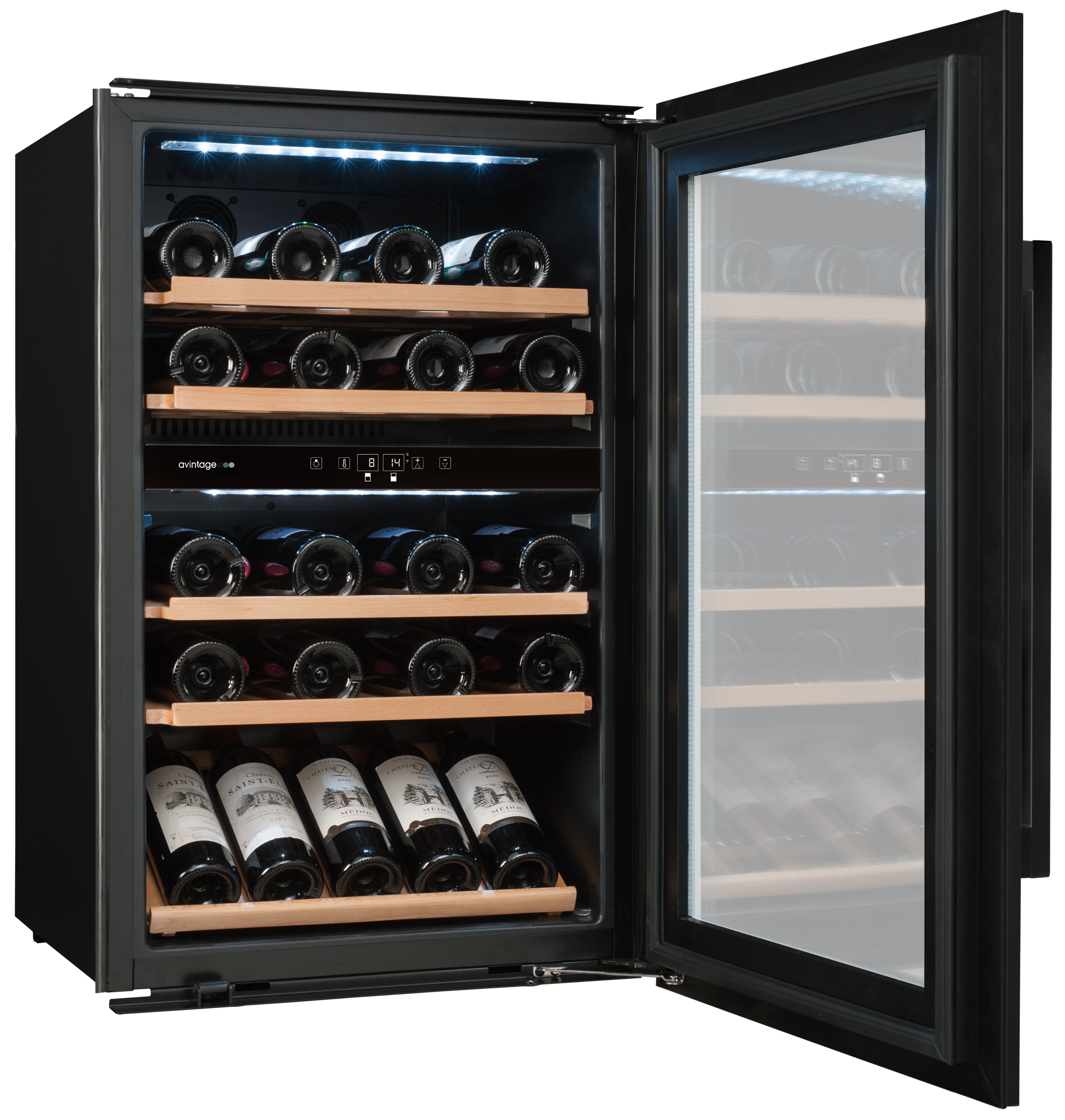 Двухзонный винный шкаф, Avintage модель AVI88G2 Двухзонный винный шкаф, Avintage модель AVI88G2