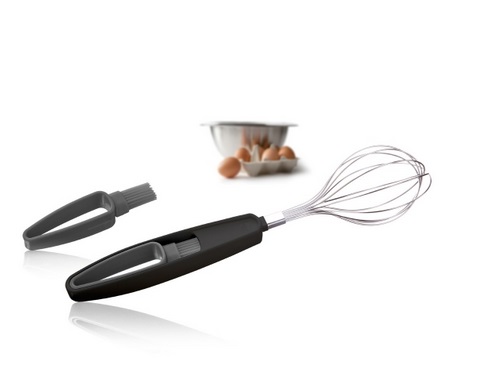 Венчик + кисть, серые, арт.4665360