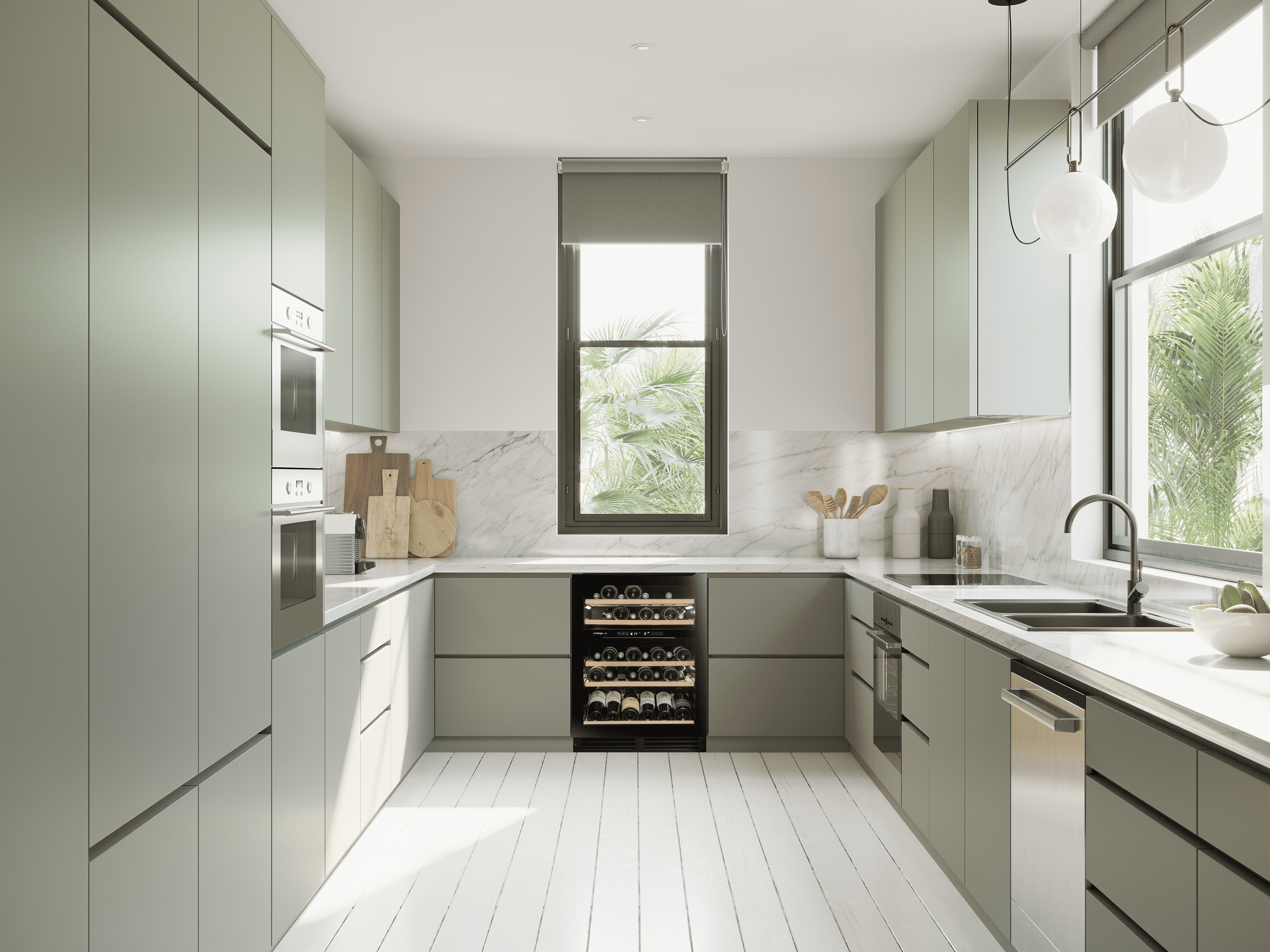 Двухзонный винный шкаф, Avintage модель AVU51D82