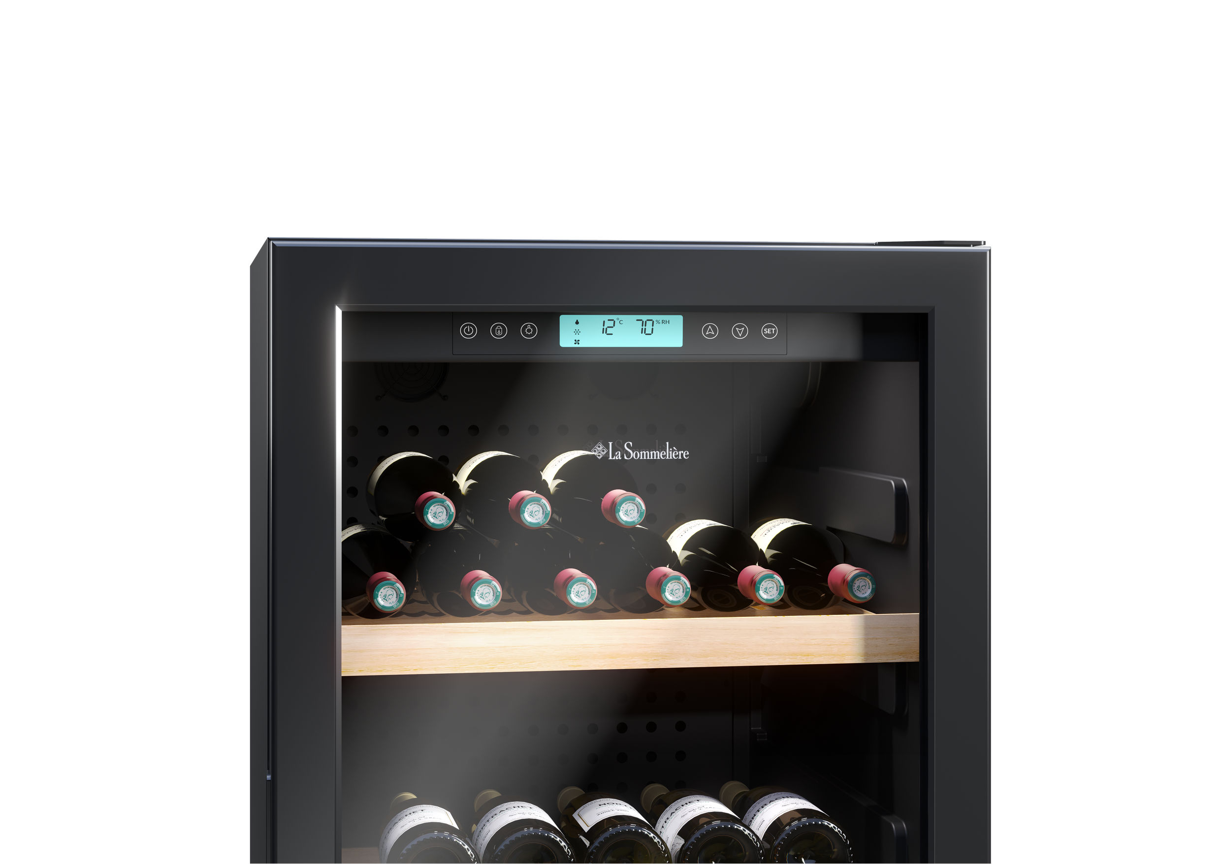 Монотемпературный винный шкаф, LaSommeliere модель CLASSIC194