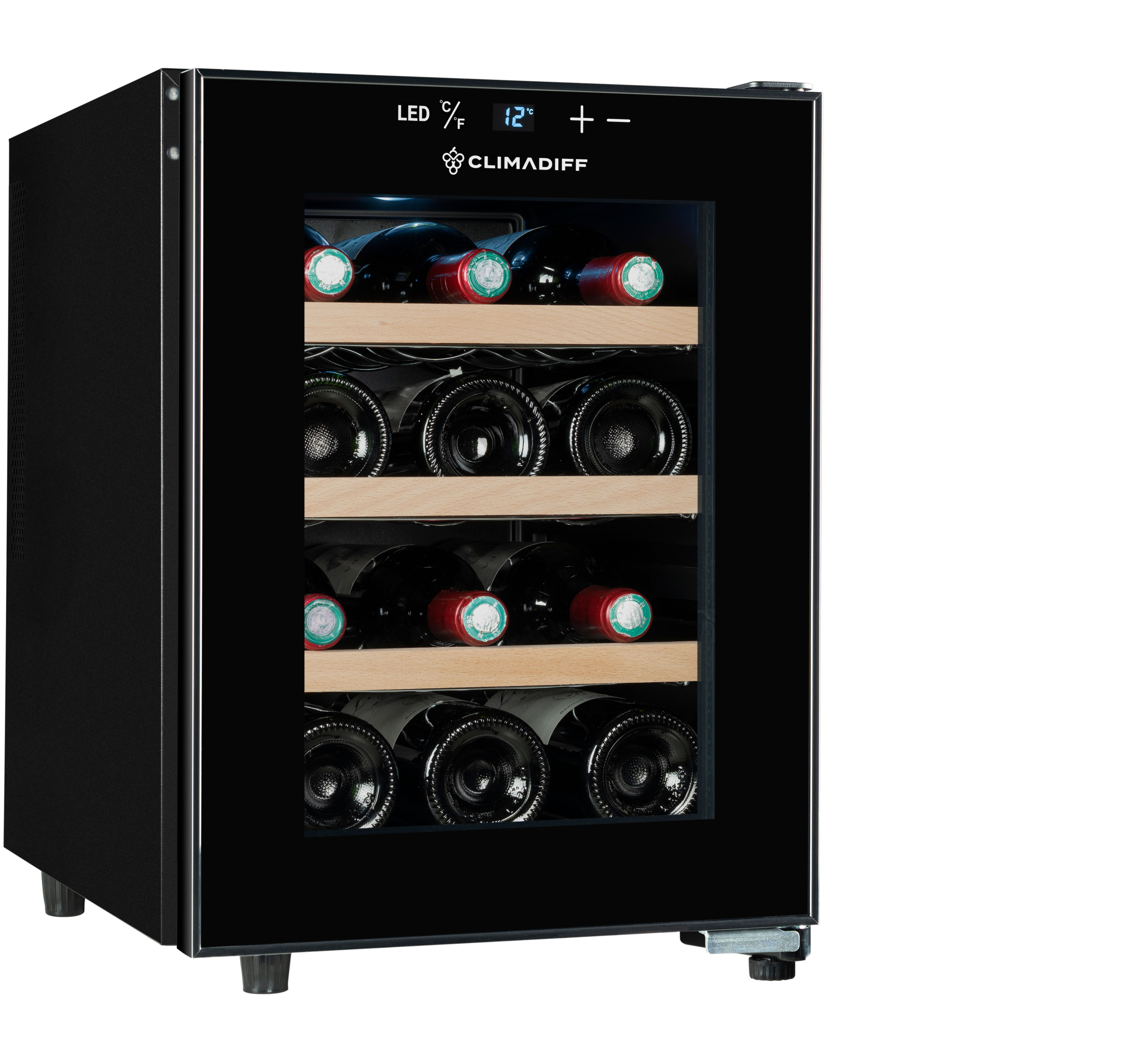 Монотемпературный винный шкаф, Climadiff модель CUVEE12