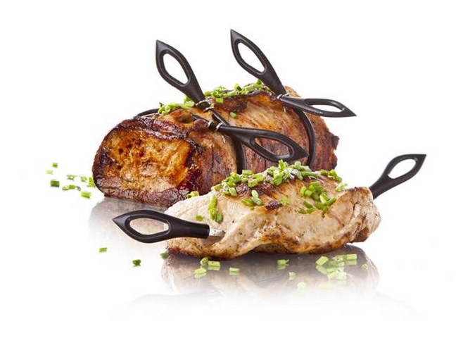 Набор зажимов и шампуров для жаркого, арт.5560460