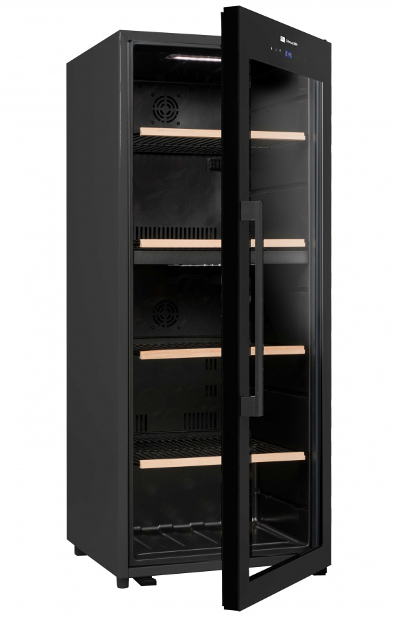 Двухзонный винный шкаф, Climadiff модель CLD115B1