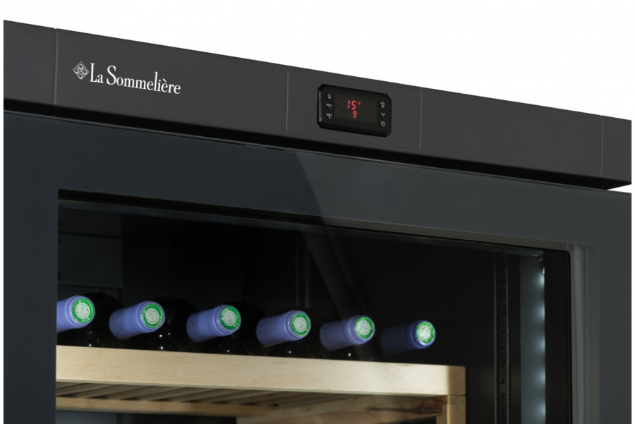 Мультитемпературный винный шкаф, LaSommeliere модель VIP330VBLACK