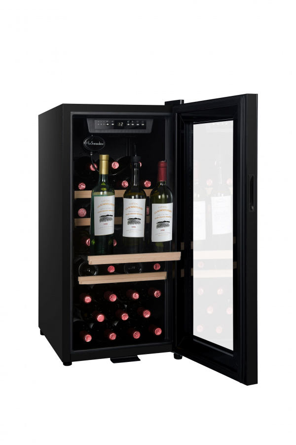 Монотемпературный  шкаф, LaSommeliere модель LS38BLACK