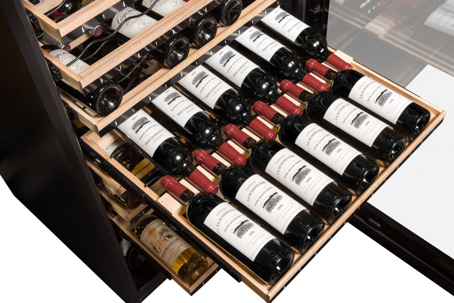 Мультитемпературный винный шкаф, LaSommeliere модель ECELLAR150