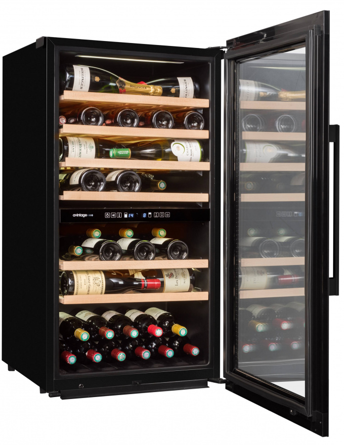 Двухзонный винный шкаф, Avintage модель AVI76CDZ
