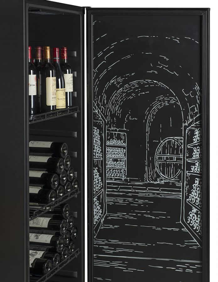 Монотемпературный винный шкаф, Climadiff модель GARDE200