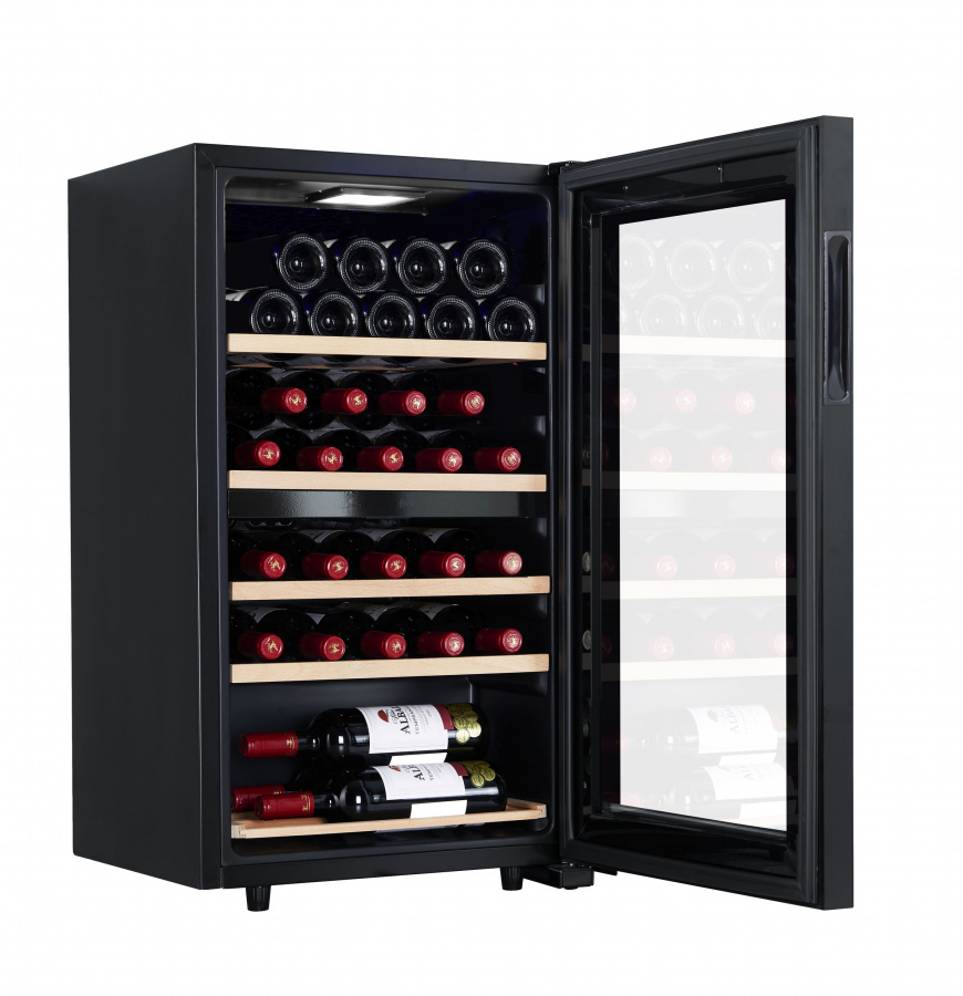 Двухзонный винный шкаф, LaSommeliere модель SLS32DZBLACK Двухзонный винный шкаф, LaSommeliere модель SLS32DZBLACK
