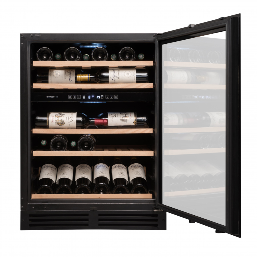 Двухзонный винный шкаф, Avintage модель AVU53 PREMIUM