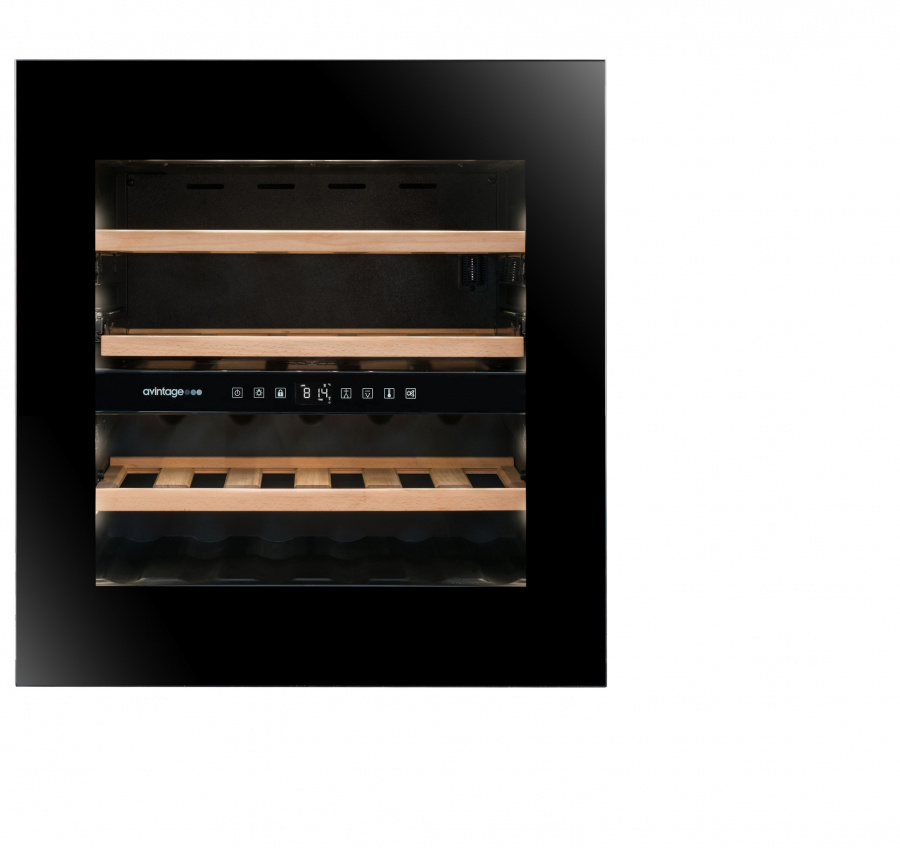 Двухзонный винный шкаф, Avintage модель AVI60PLATINUM