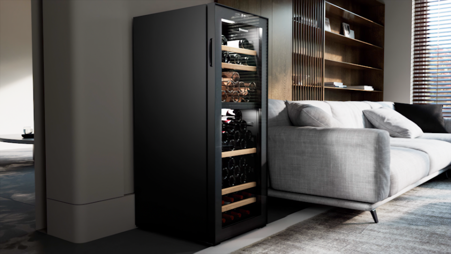 Двухзонный винный шкаф, Climadiff модель CEPAGE108DZ