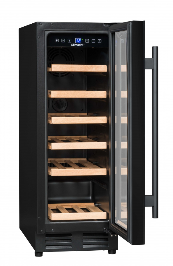 Монотемпературный винный шкаф, Climadiff модель CBU18S2B Монотемпературный винный шкаф, Climadiff модель CBU18S2B