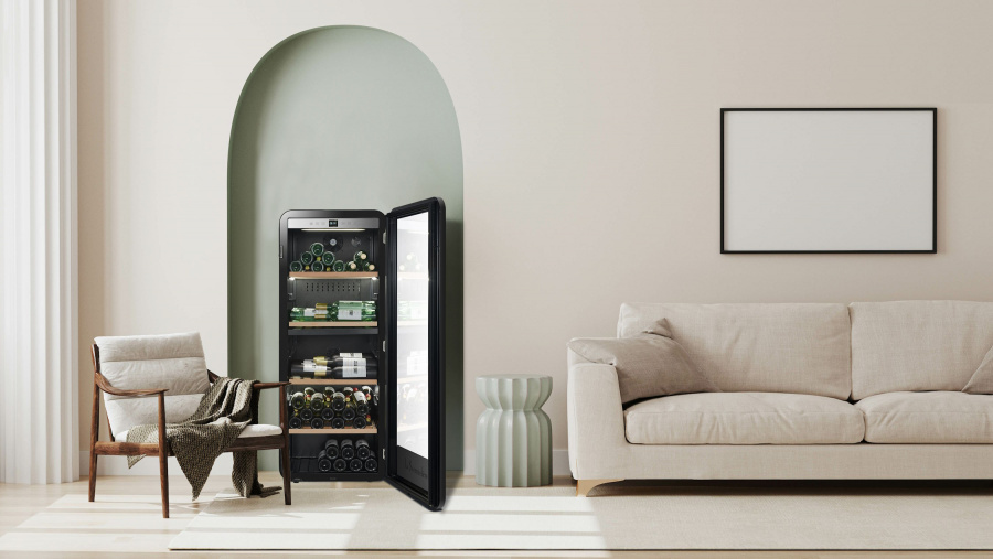 Двухзонный винный шкаф, LaSommeliere модель APOGEE145DZ