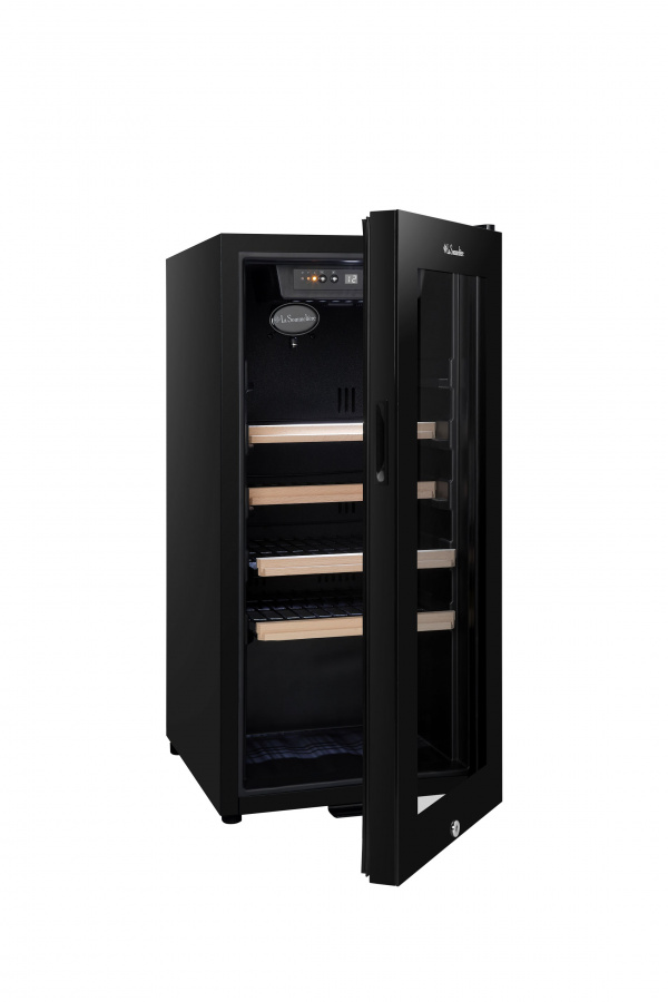 Монотемпературный  шкаф, LaSommeliere модель LS38BLACK