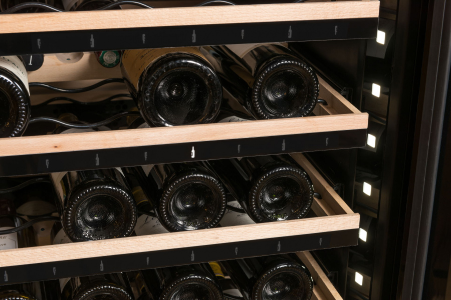 Мультитемпературный винный шкаф, LaSommeliere модель ECELLAR150