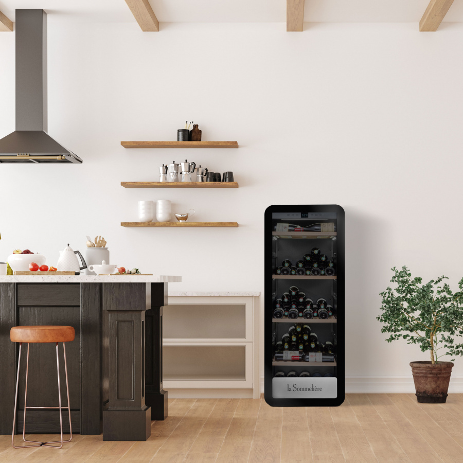 Монотемпературный винный шкаф, LaSommeliere модель APOGEE150PV