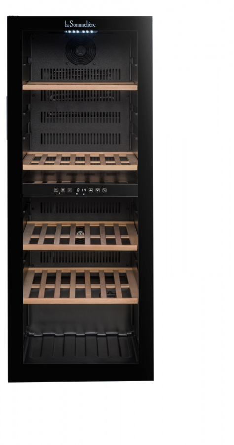 Двухзонный винный шкаф, LaSommeliere модель SLS90DZ