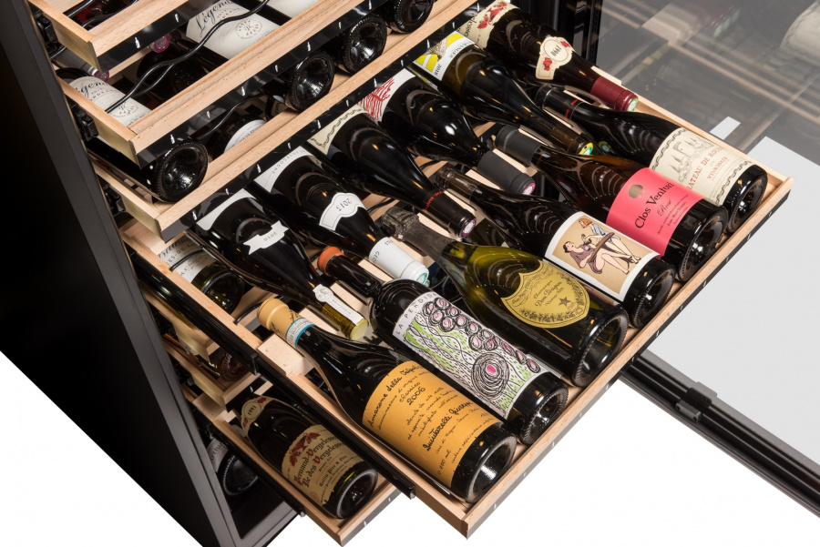 Мультитемпературный винный шкаф, LaSommeliere модель ECELLAR185