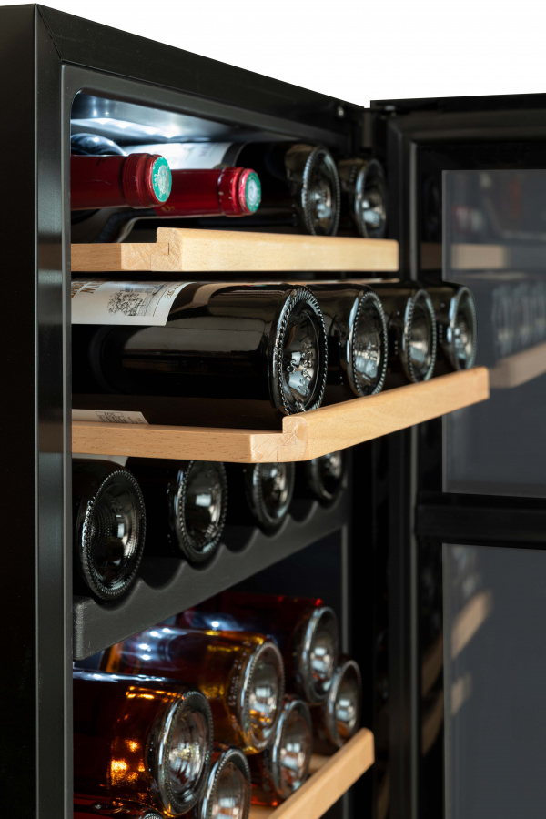 Двухзонный винный шкаф, Climadiff модель CEPAGE52DZF