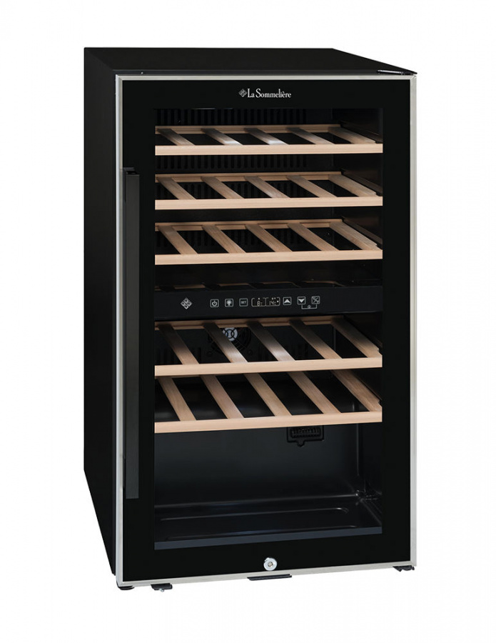 Двухзонный винный шкаф, LaSommeliere модель ECS31.2Z