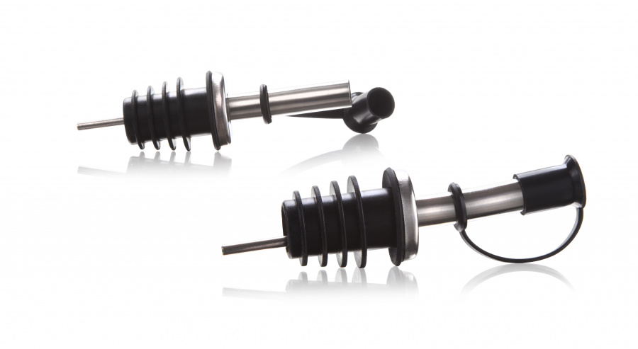 Набор из 2-х устройств для розлива с защитным колпачком