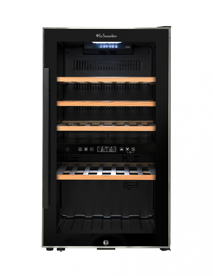 Двухзонный винный шкаф, LaSommeliere модель ECS51.2Z