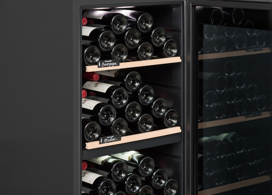 Двухзонный винный шкаф, Climadiff модель CD56B1