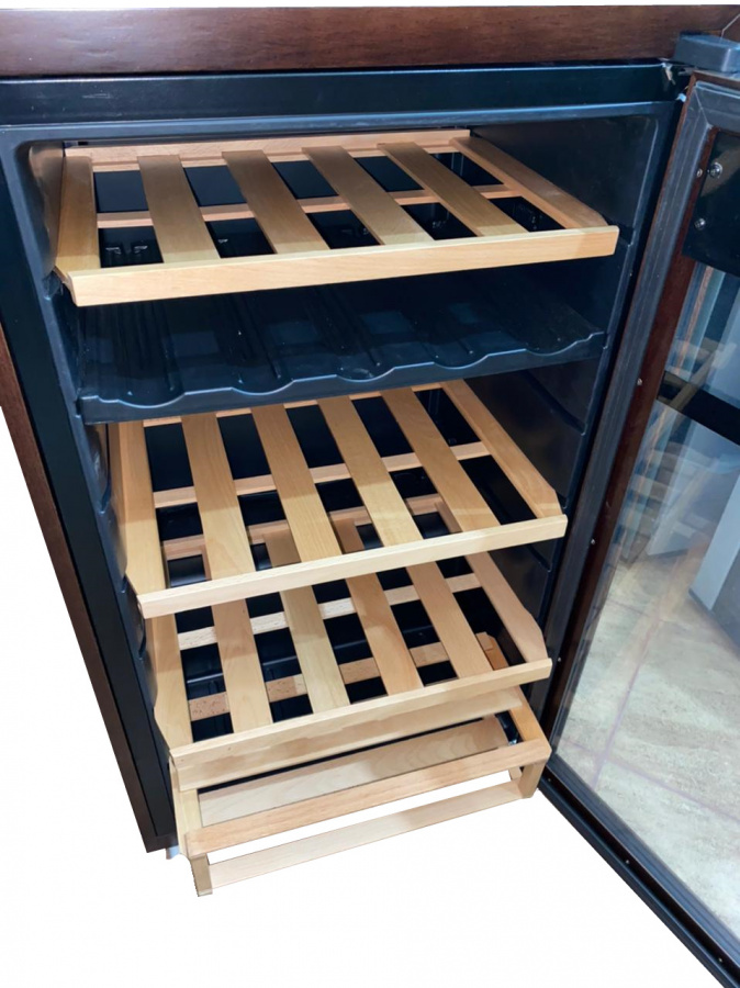 Двухзонный винный шкаф, LaSommeliere модель LS34.2Z/wood