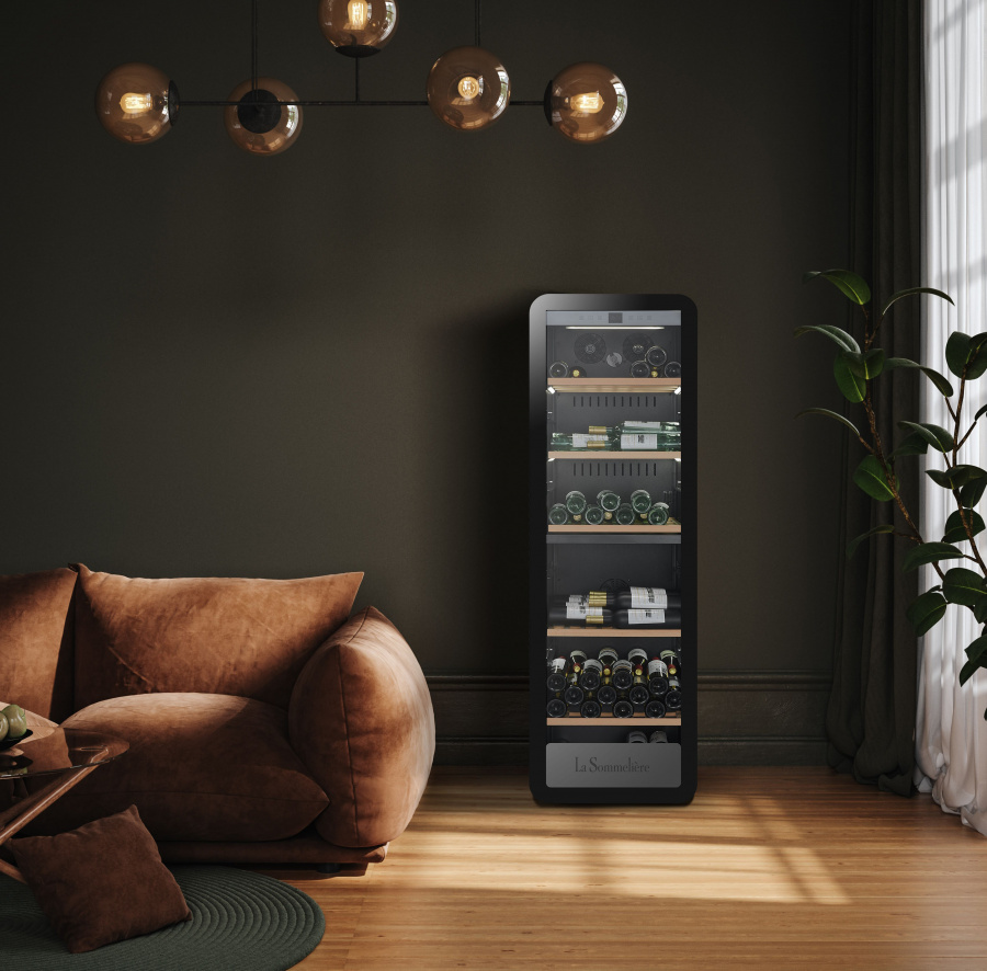 Двухзонный винный шкаф, LaSommeliere модель APOGEE190DZ