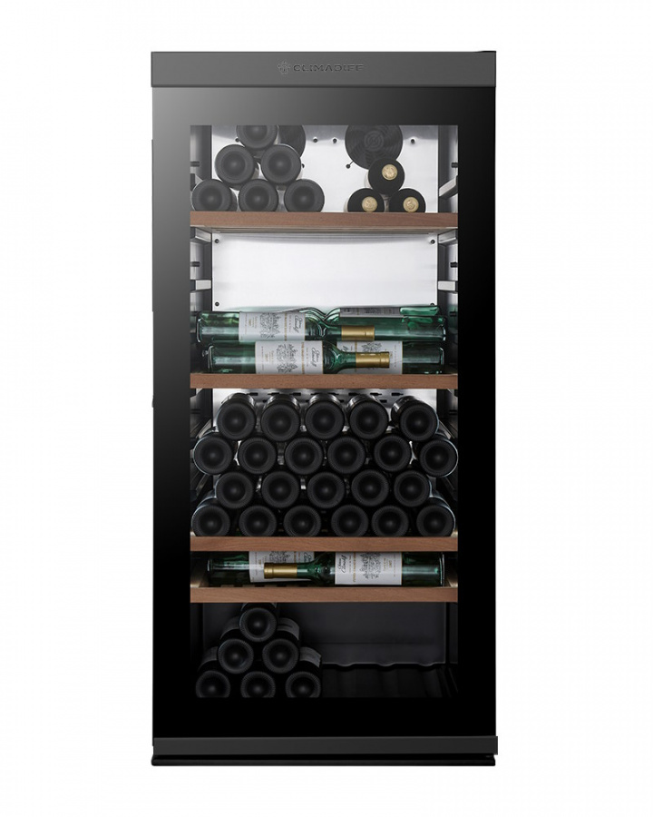 Монотемпературный винный шкаф, Climadiff модель MILLESIME150B