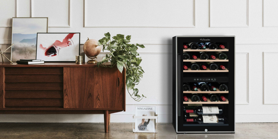 Двухзонный винный шкаф, LaSommeliere модель ECS31.2Z