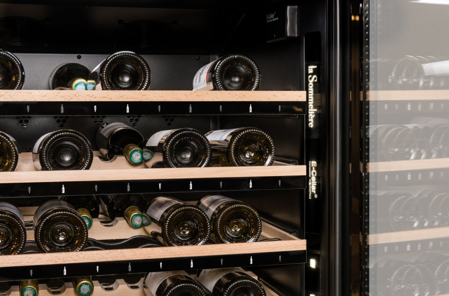 Мультитемпературный винный шкаф, LaSommeliere модель ECELLAR150