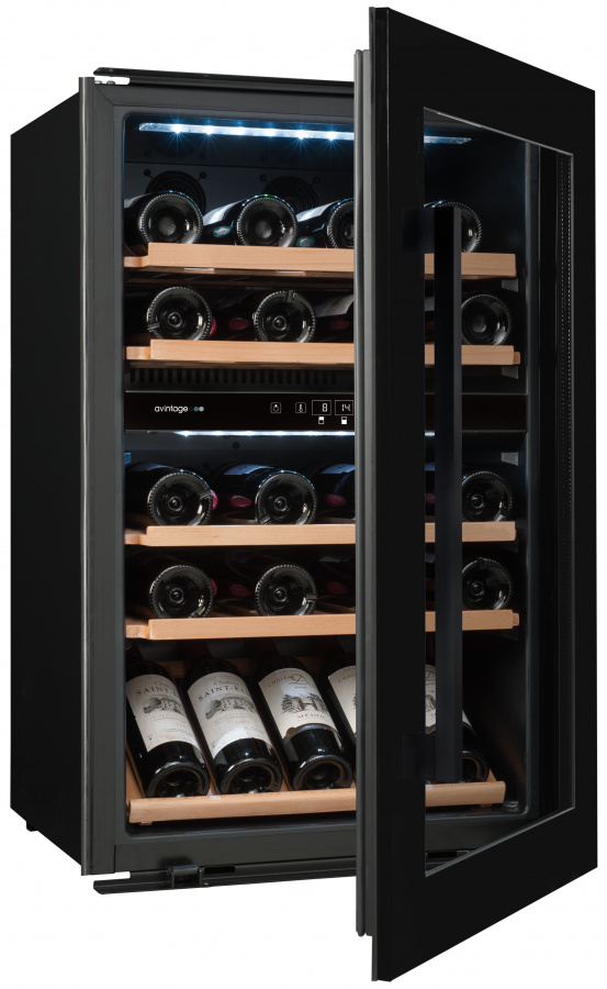 Двухзонный винный шкаф, Avintage модель AVI48CDZA