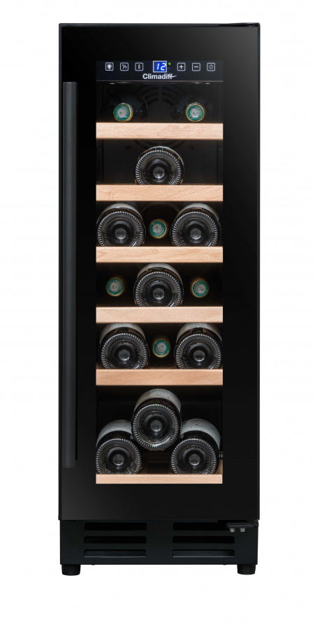 Монотемпературный винный шкаф, Climadiff модель CBU18S2B Монотемпературный винный шкаф, Climadiff модель CBU18S2B