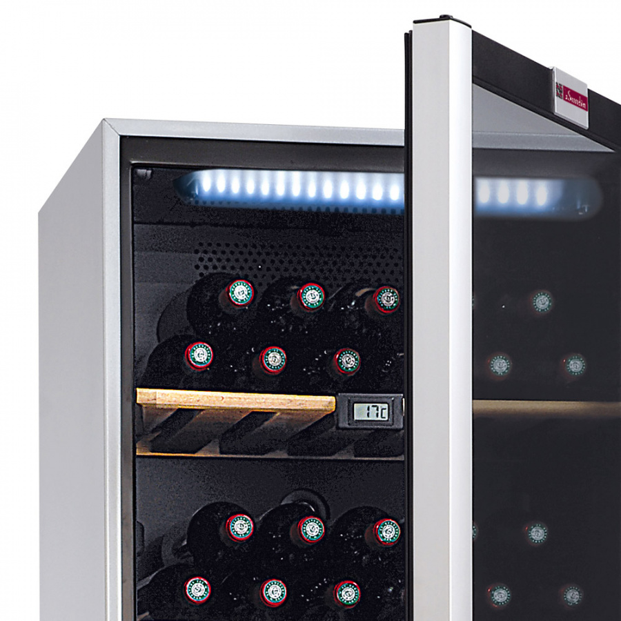 Мультитемпературный винный шкаф, LaSommeliere модель VIP185