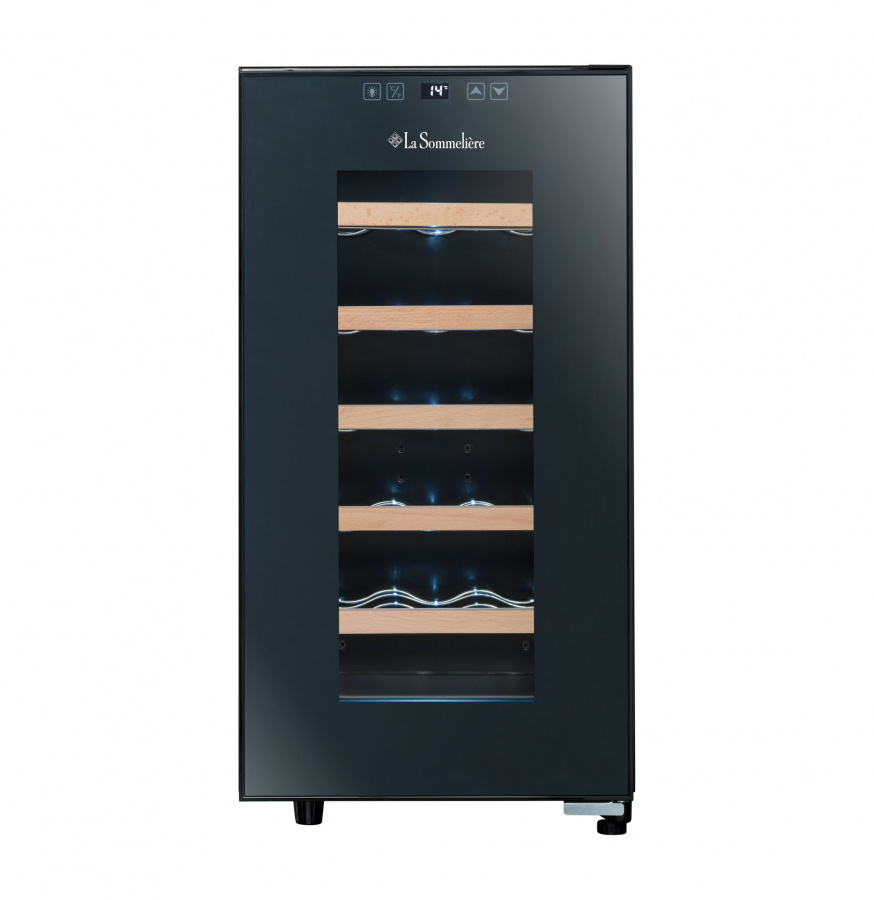 Монотемпературный винный шкаф, LaSommeliere модель LS18SILENCE Монотемпературный винный шкаф, LaSommeliere модель LS18SILENCE
