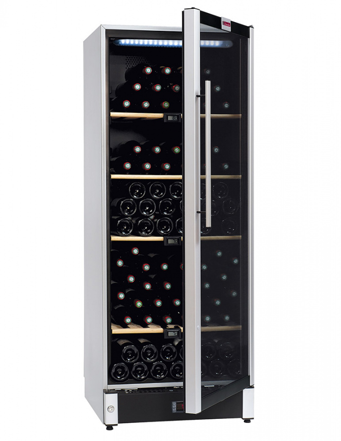 Мультитемпературный винный шкаф, LaSommeliere модель VIP160