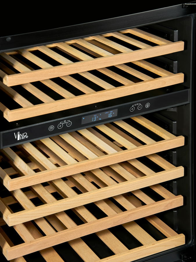 Двухзонный винный шкаф Vinosafe модель VSU46BD Двухзонный винный шкаф Vinosafe модель VSU46BD