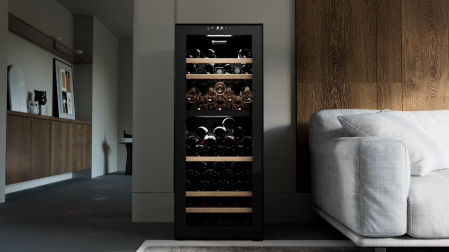 Двухзонный винный шкаф, Climadiff модель CEPAGE108DZ