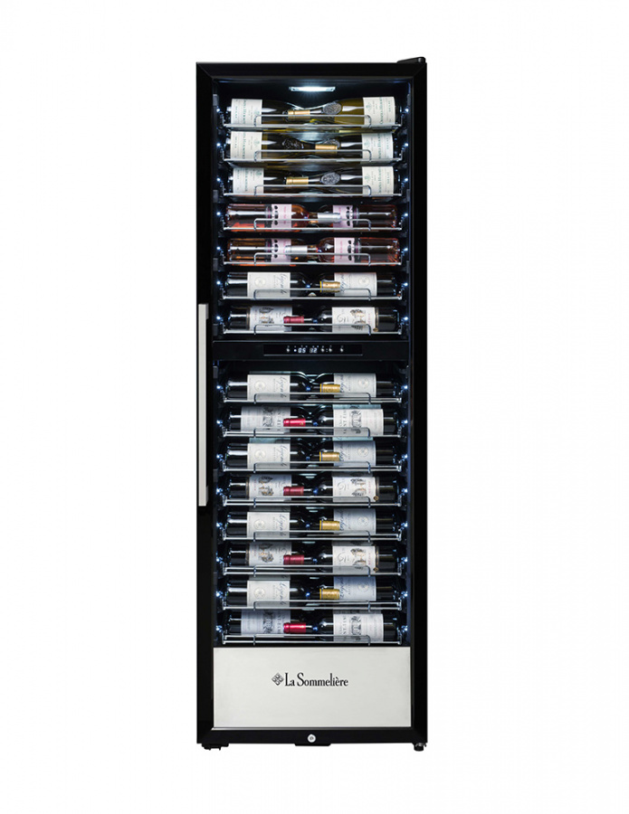 Двухзонный винный шкаф, LaSommeliere модель PRO160DZN Двухзонный винный шкаф, LaSommeliere модель PRO160DZN