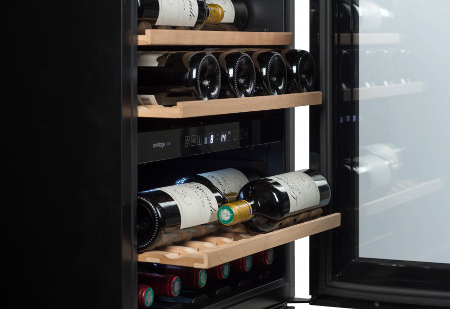 Двухзонный винный шкаф, Avintage модель AVI60PREMIUM